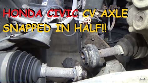 2007 honda civic cv joint