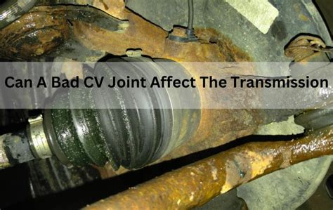 can you drive with bad cv joint