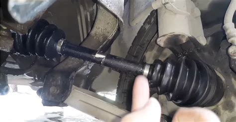 cv joint grease leak