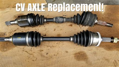 front axle cv joint replacement cost