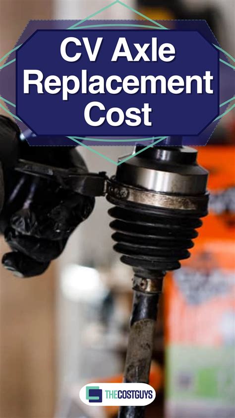 how much do cv joints cost to repair