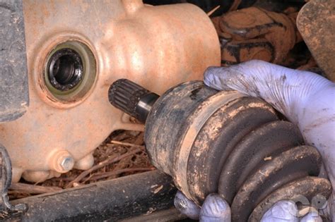 how to pop cv joint back in