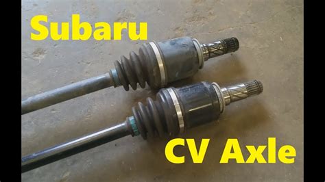 subaru cv joint replacement cost