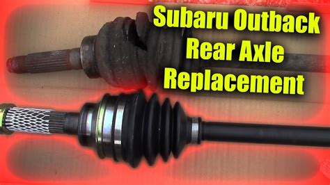 subaru cv joint replacement